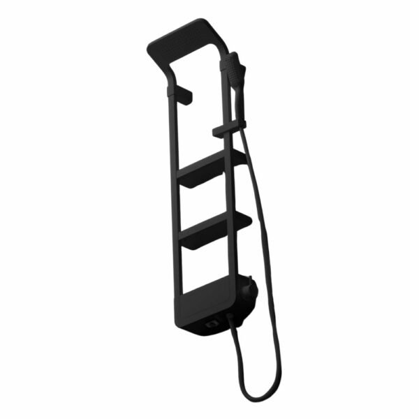 Colonne Douche Avec Mitigeur Baldini 11 Noir Carre