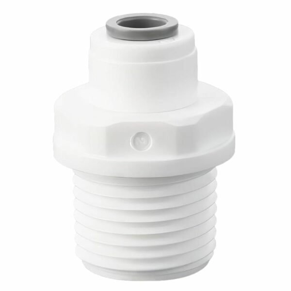 Raccord Osmoseur M 1/2" - 1/4" Plastique