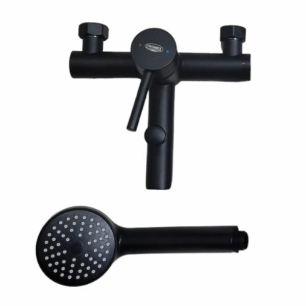 Mitigeur Baignoire Noir Cromex Cylind Ref:01-360-04