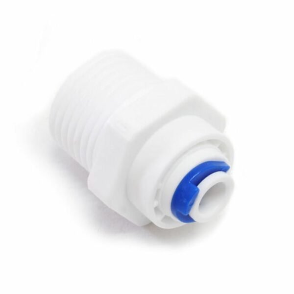 Raccord Osmoseur M 3/8" - 1/4" Plastique