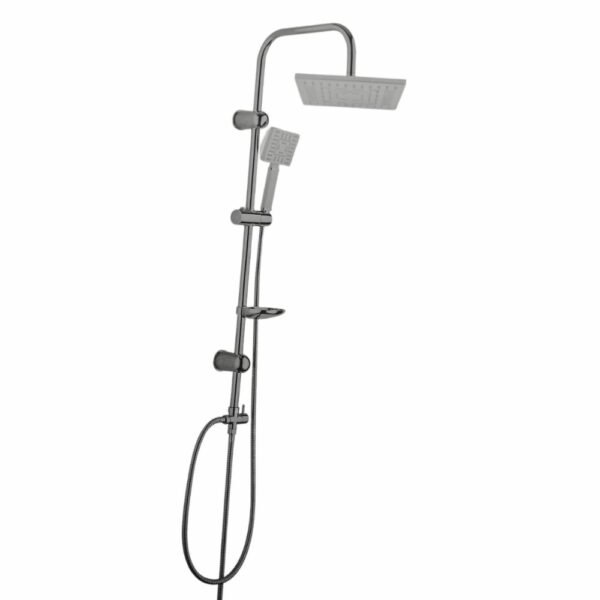 Colonne Douche Sans Mitigeur Chrome Carre Oupu Faucet