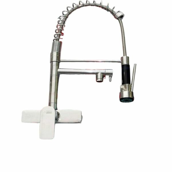 Mitigeur Cuisine Pro Mural Chrome Napoli