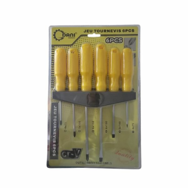 Ensemble Tournevis 6 Pcs Dani Germany Gr-V