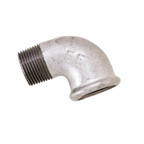 Coude MF Galvanise 3" EE