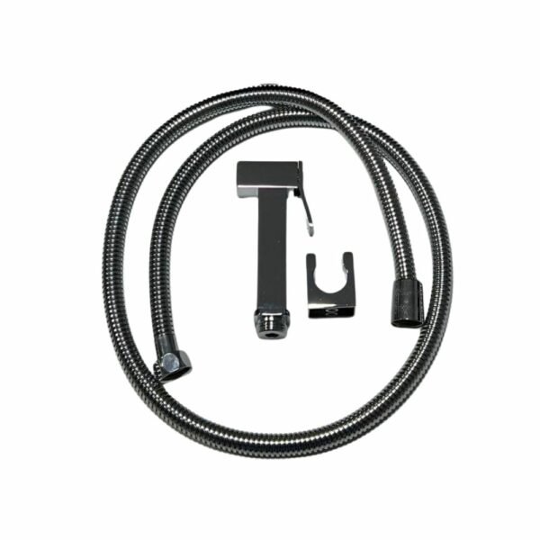 Kit WC Chrome Sans Robinet Carre Rianno R2002