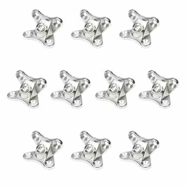 Demantable Papillon Chromé